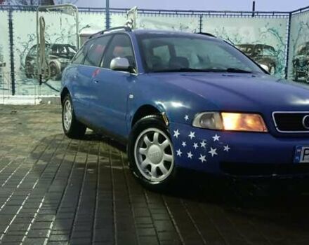 Синий Ауди А4, объемом двигателя 2.5 л и пробегом 280 тыс. км за 1500 $, фото 1 на Automoto.ua