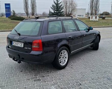 Синий Ауди А4, объемом двигателя 2.5 л и пробегом 420 тыс. км за 3800 $, фото 11 на Automoto.ua