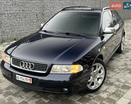Синий Ауди А4, объемом двигателя 1.8 л и пробегом 193 тыс. км за 7777 $, фото 1 на Automoto.ua