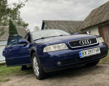 Синий Ауди А4, объемом двигателя 1.6 л и пробегом 330 тыс. км за 4500 $, фото 3 на Automoto.ua