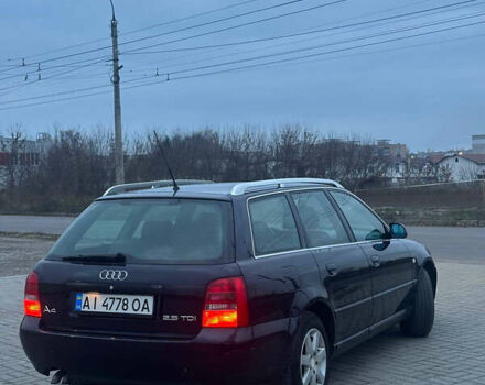Синий Ауди А4, объемом двигателя 2.5 л и пробегом 290 тыс. км за 3500 $, фото 9 на Automoto.ua