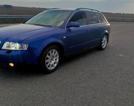 Синий Ауди А4, объемом двигателя 2.5 л и пробегом 0 тыс. км за 4000 $, фото 4 на Automoto.ua