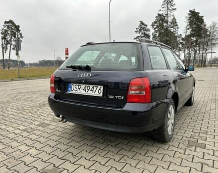 Синий Ауди А4, объемом двигателя 1.9 л и пробегом 253 тыс. км за 1700 $, фото 3 на Automoto.ua