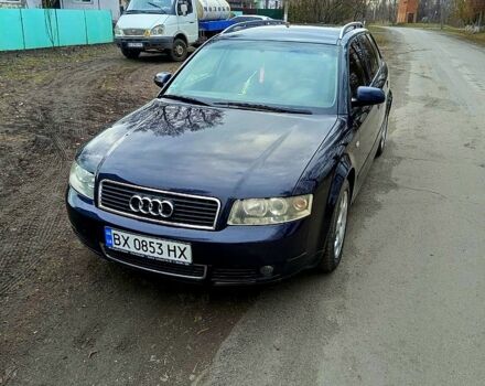 Синий Ауди А4, объемом двигателя 1.6 л и пробегом 250 тыс. км за 3800 $, фото 4 на Automoto.ua