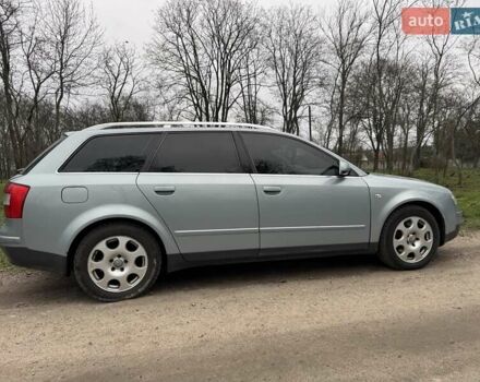 Синий Ауди А4, объемом двигателя 2.5 л и пробегом 360 тыс. км за 5000 $, фото 6 на Automoto.ua