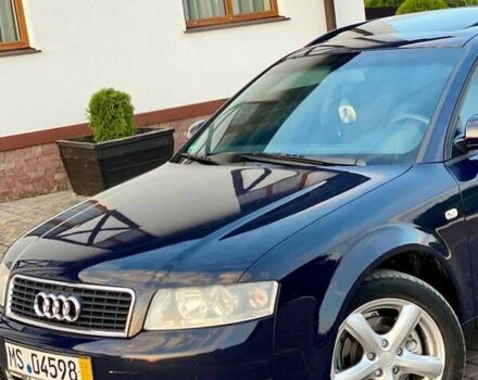 Синий Ауди А4, объемом двигателя 1.98 л и пробегом 491 тыс. км за 4130 $, фото 1 на Automoto.ua