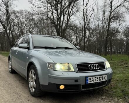 Синий Ауди А4, объемом двигателя 2.5 л и пробегом 360 тыс. км за 5000 $, фото 7 на Automoto.ua