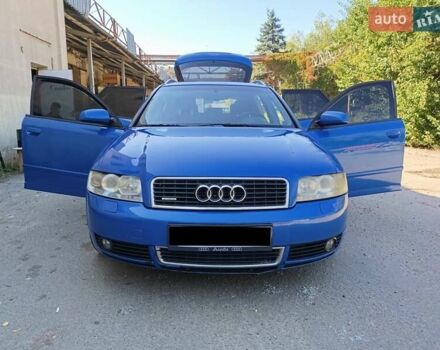 Синий Ауди А4, объемом двигателя 2.5 л и пробегом 410 тыс. км за 5000 $, фото 2 на Automoto.ua
