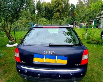 Синий Ауди А4, объемом двигателя 18 л и пробегом 250 тыс. км за 4100 $, фото 1 на Automoto.ua