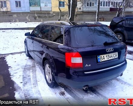 Синий Ауди А4, объемом двигателя 1.8 л и пробегом 400 тыс. км за 4700 $, фото 2 на Automoto.ua