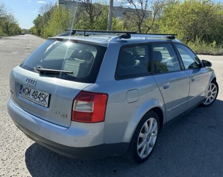 Синий Ауди А4, объемом двигателя 2.5 л и пробегом 123 тыс. км за 2500 $, фото 2 на Automoto.ua