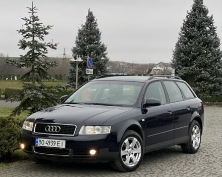 Синій Ауді А4, об'ємом двигуна 2 л та пробігом 202 тис. км за 4300 $, фото 1 на Automoto.ua