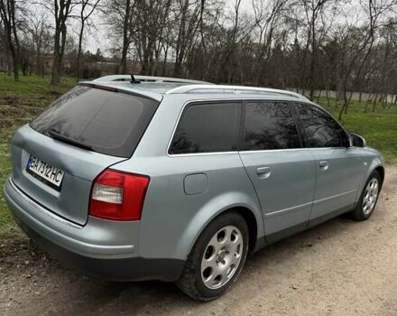 Синий Ауди А4, объемом двигателя 2.5 л и пробегом 360 тыс. км за 5000 $, фото 2 на Automoto.ua