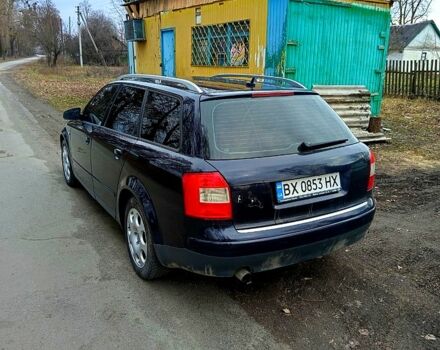 Синий Ауди А4, объемом двигателя 1.6 л и пробегом 250 тыс. км за 3800 $, фото 7 на Automoto.ua