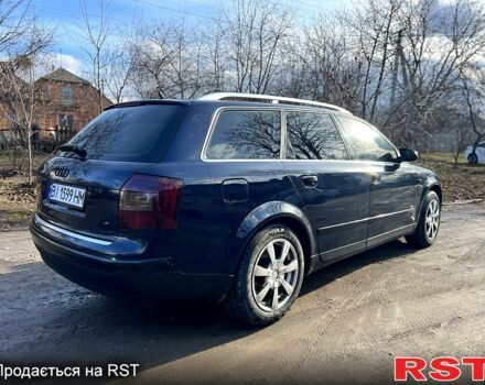 Синій Ауді А4, об'ємом двигуна 2.5 л та пробігом 395 тис. км за 6600 $, фото 2 на Automoto.ua