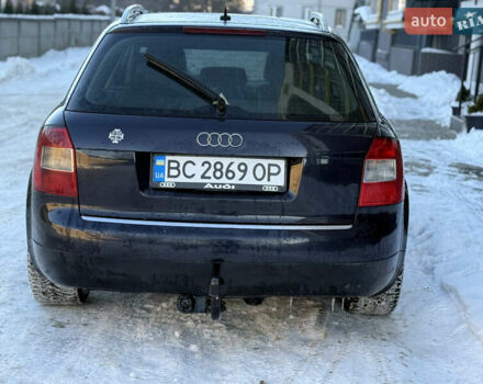 Синий Ауди А4, объемом двигателя 1.9 л и пробегом 270 тыс. км за 4350 $, фото 18 на Automoto.ua