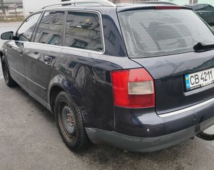 Синий Ауди А4, объемом двигателя 1.9 л и пробегом 390 тыс. км за 3900 $, фото 5 на Automoto.ua