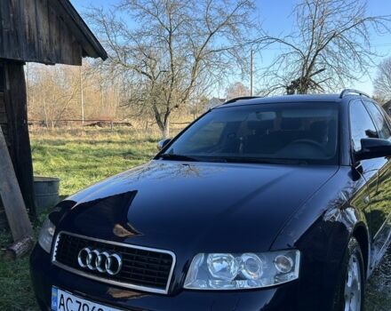 Синий Ауди А4, объемом двигателя 2.5 л и пробегом 300 тыс. км за 4300 $, фото 1 на Automoto.ua