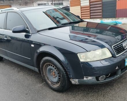 Синий Ауди А4, объемом двигателя 1.9 л и пробегом 390 тыс. км за 3900 $, фото 2 на Automoto.ua
