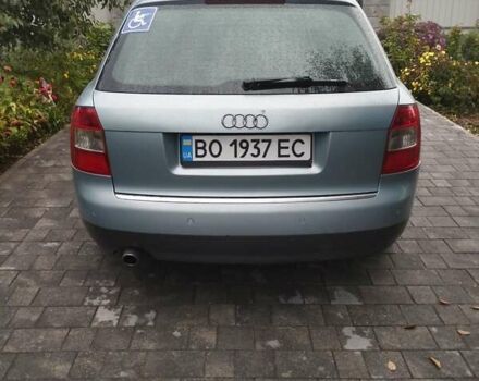 Синий Ауди А4, объемом двигателя 1.6 л и пробегом 318 тыс. км за 4500 $, фото 1 на Automoto.ua