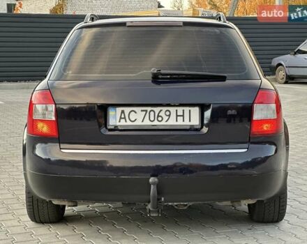 Синий Ауди А4, объемом двигателя 2.5 л и пробегом 298 тыс. км за 3899 $, фото 4 на Automoto.ua