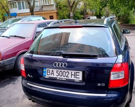 Синій Ауді А4, об'ємом двигуна 2 л та пробігом 247 тис. км за 5700 $, фото 3 на Automoto.ua