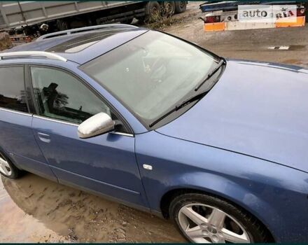 Синий Ауди А4, объемом двигателя 2.5 л и пробегом 342 тыс. км за 4800 $, фото 1 на Automoto.ua