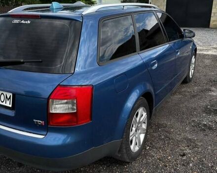 Синий Ауди А4, объемом двигателя 1.9 л и пробегом 345 тыс. км за 5800 $, фото 6 на Automoto.ua
