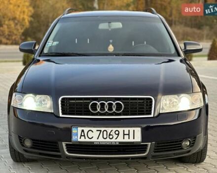 Синий Ауди А4, объемом двигателя 2.5 л и пробегом 298 тыс. км за 3899 $, фото 1 на Automoto.ua
