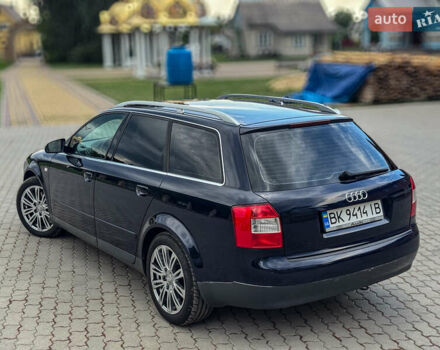 Синий Ауди А4, объемом двигателя 2.5 л и пробегом 335 тыс. км за 5950 $, фото 17 на Automoto.ua