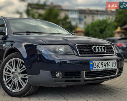 Синий Ауди А4, объемом двигателя 2.5 л и пробегом 335 тыс. км за 5950 $, фото 24 на Automoto.ua