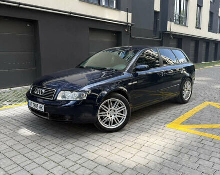 Синий Ауди А4, объемом двигателя 1.8 л и пробегом 341 тыс. км за 5500 $, фото 1 на Automoto.ua