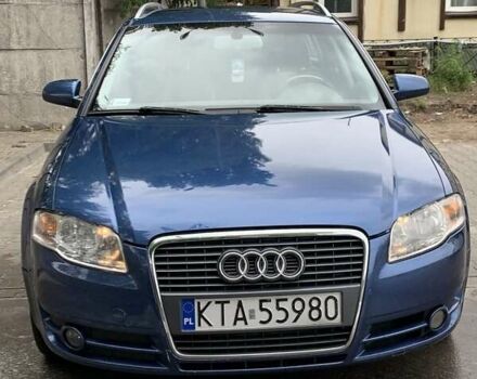 Синий Ауди А4, объемом двигателя 2 л и пробегом 400 тыс. км за 3150 $, фото 2 на Automoto.ua