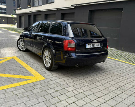 Синий Ауди А4, объемом двигателя 1.8 л и пробегом 341 тыс. км за 5500 $, фото 4 на Automoto.ua