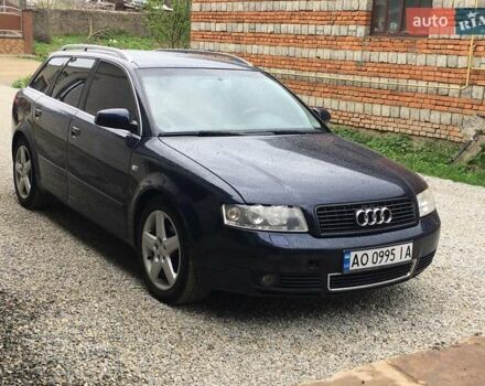 Синий Ауди А4, объемом двигателя 1.9 л и пробегом 300 тыс. км за 4700 $, фото 1 на Automoto.ua