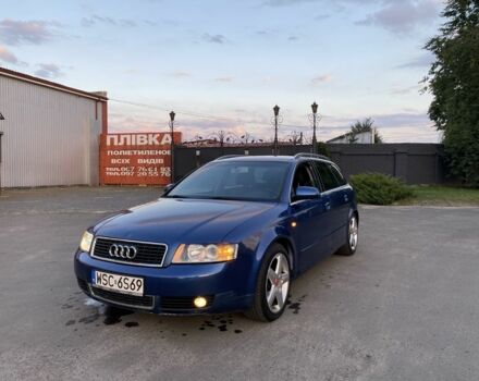 Синий Ауди А4, объемом двигателя 1.9 л и пробегом 300 тыс. км за 2299 $, фото 1 на Automoto.ua