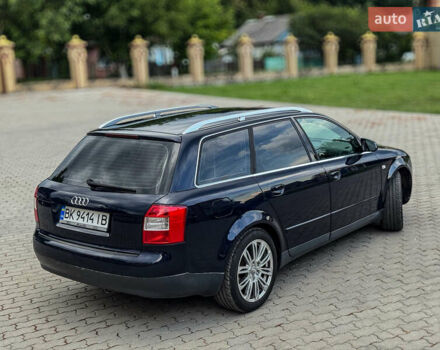 Синий Ауди А4, объемом двигателя 2.5 л и пробегом 335 тыс. км за 5950 $, фото 11 на Automoto.ua