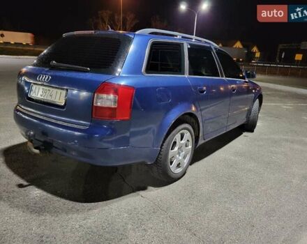 Синий Ауди А4, объемом двигателя 2.5 л и пробегом 486 тыс. км за 3900 $, фото 2 на Automoto.ua
