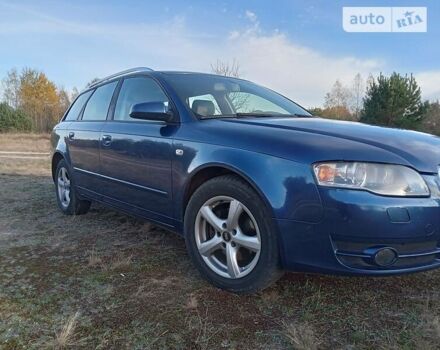 Синій Ауді А4, об'ємом двигуна 2 л та пробігом 243 тис. км за 6500 $, фото 2 на Automoto.ua