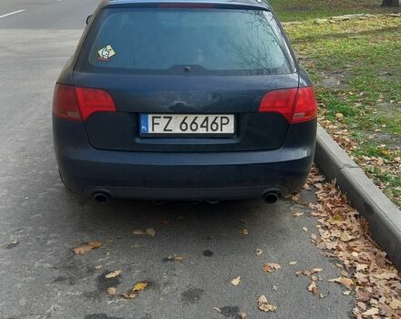 Синий Ауди А4, объемом двигателя 2 л и пробегом 313 тыс. км за 3300 $, фото 4 на Automoto.ua