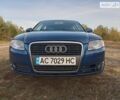 Синий Ауди А4, объемом двигателя 2 л и пробегом 243 тыс. км за 5500 $, фото 1 на Automoto.ua