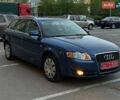 Синий Ауди А4, объемом двигателя 2 л и пробегом 235 тыс. км за 6450 $, фото 1 на Automoto.ua