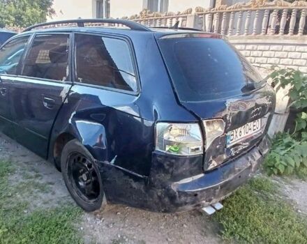 Синий Ауди А4, объемом двигателя 2 л и пробегом 225 тыс. км за 3300 $, фото 3 на Automoto.ua
