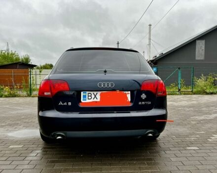 Синий Ауди А4, объемом двигателя 2.5 л и пробегом 258 тыс. км за 5200 $, фото 3 на Automoto.ua