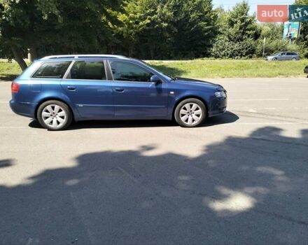 Синий Ауди А4, объемом двигателя 2.5 л и пробегом 220 тыс. км за 5999 $, фото 2 на Automoto.ua