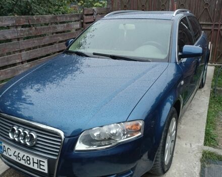 Синій Ауді А4, об'ємом двигуна 2 л та пробігом 370 тис. км за 4950 $, фото 2 на Automoto.ua