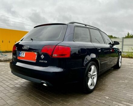 Синий Ауди А4, объемом двигателя 2.5 л и пробегом 258 тыс. км за 5200 $, фото 2 на Automoto.ua