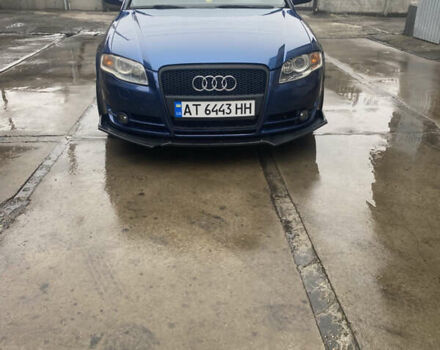 Синий Ауди А4, объемом двигателя 2 л и пробегом 270 тыс. км за 7500 $, фото 3 на Automoto.ua