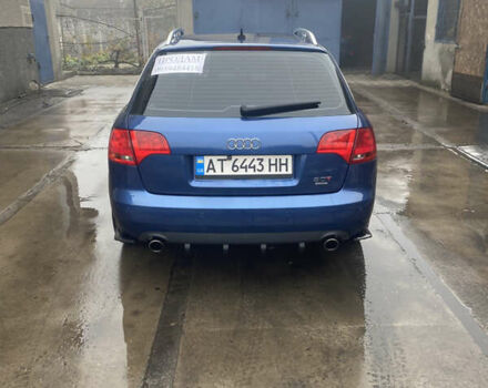 Синий Ауди А4, объемом двигателя 2 л и пробегом 270 тыс. км за 7500 $, фото 6 на Automoto.ua