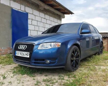 Синий Ауди А4, объемом двигателя 2.01 л и пробегом 340 тыс. км за 7900 $, фото 1 на Automoto.ua